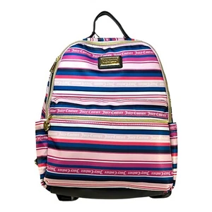 Juicy Couture backpack purse wild heart stiped multicolored - Picture 1 of 8