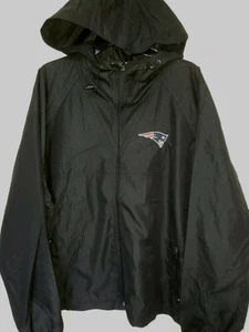 0903 Hombres NFL Equipo Ropa NFL NFL NUEVA INGLAND PATRIOTS Cremallera Completa CHAQUETA CON CAPUCHA Nueva - Imagen 1 de 2