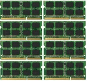 BULK LOT! 64GB (8x8GB) Memory PC3-10600 DDR3-1333MHz SODIMM DELL Latitude E6320 - Picture 1 of 1