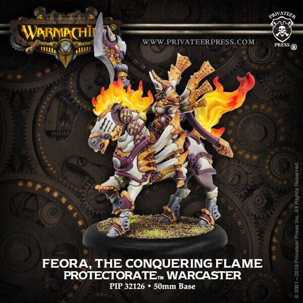 Privateer Press Warmachine Menoth Feora The Conquering Flame Pip 32126
