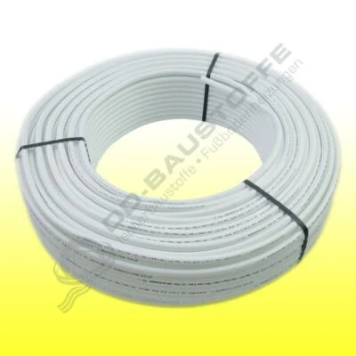 protec Mehrschichtverbundrohr Rolle 16 x 2,0 mm DVGW für Fußbodenheizung Sanitär - Bild 1 von 2