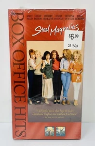 (Sealed) Steel Magnolias VHS 1989 Julia Roberts Shirley Maclaine Sally Field - Picture 1 of 7