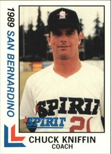 1989 San Bernardino Spirit Best #10 Chuck Kniffin CO