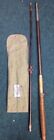 Vintage Horrock's Ibboston 2 Piece Fishing Rod 5'6 Warped Ferrules Stuck Togethe