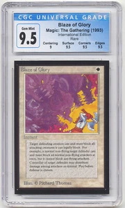 Graded Blaze of Glory CGC 9.5 GEM MINT International Collectors' Edition IE MTG! - Picture 1 of 2
