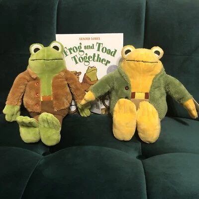 Kohl's Cares Frog And Toad Together Arnold Lobel Book & 2 Plush Set YOTTOY