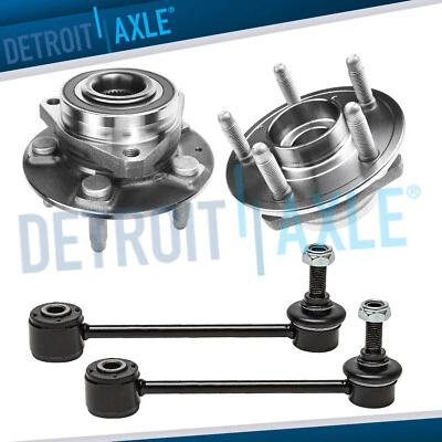 Rear Wheel Bearing Hubs Sway Bars for 2016 - 2021 Cadillac ATS CTS Chevy Camaro - Image 1 of 4