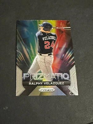 2024 Panini Prizm Ralphy Velazquez Prizmatic #19 - Guardians - FREE SHIPPING 3 - Image 1 of 2