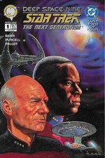 Star Trek Comic 1 Deep Space Nine Next Generation Cover A 1994 Barr DC Malibu