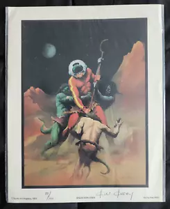 Ken Kelly 1976 Signed & Numbered 14"x11" Print - Space Explorer - #73/100 - Picture 1 of 2