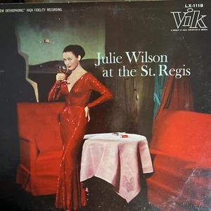 JULIE WILSON AT THE ST. REGIS 1958 LP VIK LX - 1118 RARE " TRYOUT " Vinyl Record - Picture 1 of 2