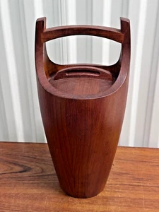 Teak Danish Ice Bucket by Jens H. Quistgaard for Dansk 1960s Mid Century - Picture 1 of 13