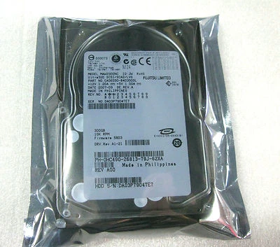 FUJITSU MAW3300NC 300GB 10K U320 SCSI HARD DRIVE  - Image 1 of 2