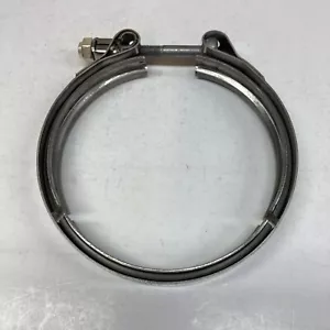 *NEW FREIGHTLINER TURBOCHARGER V BAND CLAMP 01-14596-004, BRZ VT10413 BREEZE - Picture 1 of 4