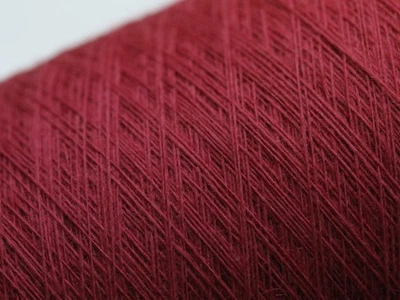 H34 (100€/kg) 100g ANGORA / SUPERFINE WOOL HIMBEERE (28) Zwirn Wolle Strick Lace - Bild 1 von 2