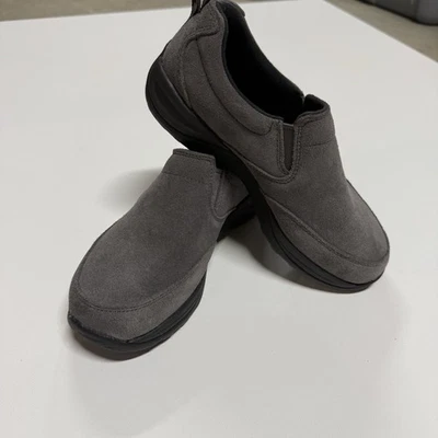 Mocassim LL Bean camurça casual unissex juvenil tamanho 4 - Imagem 1 de 4