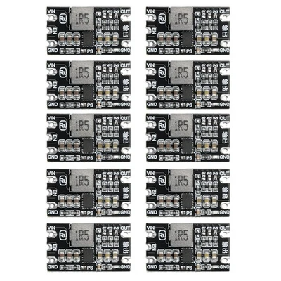 1-10pc 3A DC-DC Buck Boost Module 1.8-5.5V to 3.3V 4.2V 5V Adjustable Low Ripple - Image 1 of 4