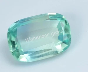 2.05 Ct Natural Green Sapphire Excellent Cushion Certified Ceylon Loose Gemstone - Picture 1 of 4