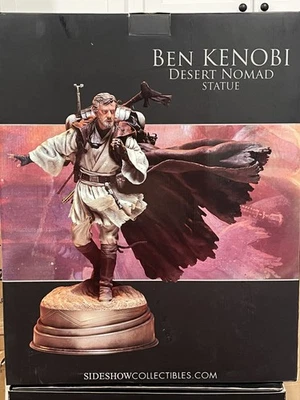 Sideshow Collectibles Star Wars Obi-Wan Ben Kenobi Desierto Nómada Mitos Estatua Foto 1 de 4