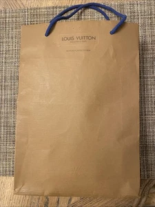 LOUIS VUITTON SMALL PAPER BAG 8 “ X 11 “ X 3 “ Approx - Picture 1 of 3