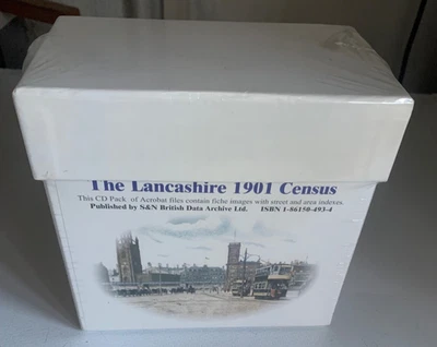 The Lancashire Volkszählung 1901 BRANDNEU UND VERSIEGELT - Bild 1 von 2