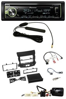 Pioneer MP3 USB CD DAB Lenkrad Autoradio für Mitsubishi Outlander 2007-2010 - Bild 1 von 4