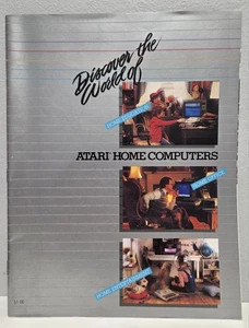 Catalogue Magazine Informatique Domestique Découvrir le Monde d'Atari 1982 Vintage - Photo 1/3