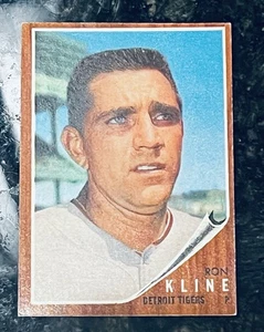 1962 Topps Baseball Ron Kline #216 EX - Picture 1 of 2