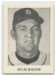 1978-79 Dearborn Card Show Al Kaline #12 Detroit Tigers - Picture 1 of 2