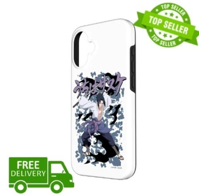 Fundas de teléfono a prueba de golpes Naruto Shippuden Sasuke Curse blancas iPhone 11-17 Pro Max Foto 1 de 3