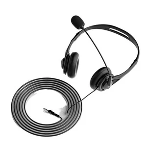Casque 3,5 mm Casque D'Examen Casque Filaire Opérateur Commercial Ordinateu7750 - Photo 1/10