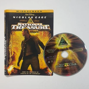 National Treasure DVD 2005 Widescreen Nicolas Cage Jerry Bruckheimer - Picture 1 of 2