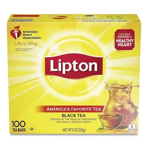 Lipton Schwarztee, 100 Beutel pro Box - Bild 1 von 8