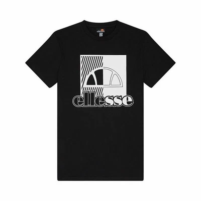 Camiseta de Manga Corta Hombre Ellesse Chamuel Negro - Imagen 1 de 4