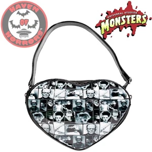 Bolso de hombro retro de azulejos Universal Monsters Frankenstein and Bride - Imagen 1 de 1