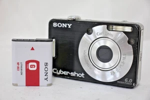 Sony Cyber-shot DSC-W50 Silber Kamera mit Akku Japan Versand aus Japan - Bild 1 von 7