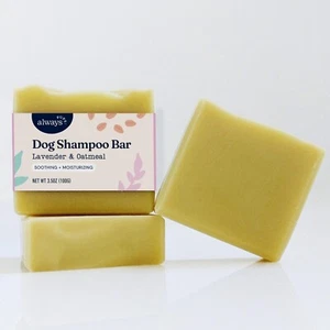 Dog Shampoo Bar with Oatmeal & Lavender | Natural Dog Soap for Dry Itchy Skin - Picture 1 of 5