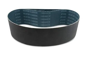 4 X 36 Inch 180 Grit Silicon Carbide Sanding Belts, 3 Pack - Picture 1 of 1