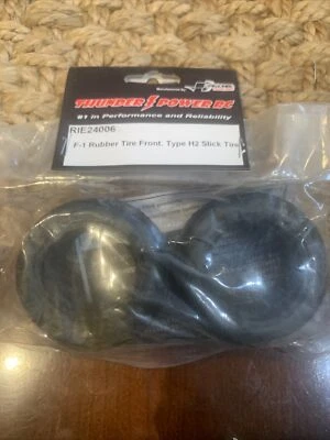 Thunder Power Rc F-1 Rubber Front Tire Front BELTED Type H2 (Slick Tire) - Image 1 of 4