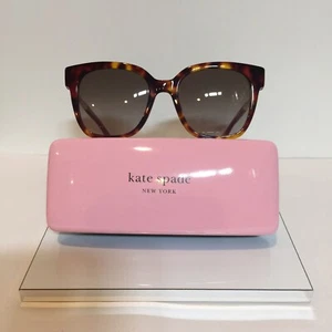 NIB Kate Spade Caelyn/s 75tha Havana Burgundy Bold Plastic Sunglasses - Picture 1 of 7