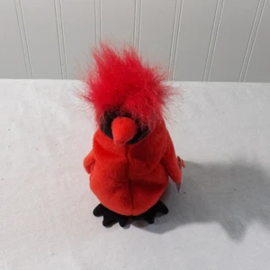 Ty Beanie Babies Mac The Cardinal Plush Toy - Picture 1 of 4