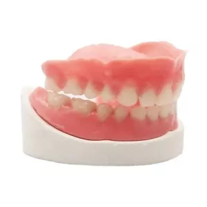 Set completo di denti falsi superiori e inferiori Denture Do it Yourself per migliorare il sorriso - Foto 1 di 6