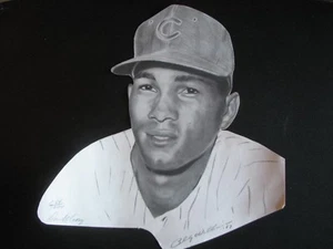 BILLY WILLIAMS HOF CUBS EINZIGARTIGER SIGNIERTER DRUCK MIT AUTHENTIFIZIERUNG (COA)**** - Bild 1 von 4
