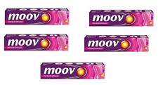 Moov Pain Relief Cream for Back Pain, Joint Pain, Knee Pain, Muscle Pain 15g x5
