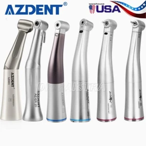 Dental 1:5 1:1 20:1 Increasing Contra Angle Fiber Optic Handpiece w/E-type Motor - Picture 1 of 31