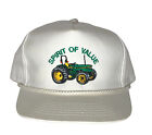 Vintage John Deere Strap Back Hat Cap Embroidered Tractor “Spirit Of Value”