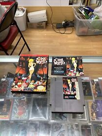 Cool World for Nintendo NES. Complete with manual Rare