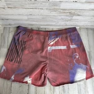 Vintage 90's Nike x Jordan Abstract Cotton Basketball Shorts Size XL USA HTF - Imagen 1 de 17