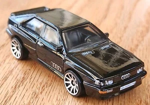 Hot Wheels '87 Audi Quattro Black 2023 Loose - Picture 1 of 3