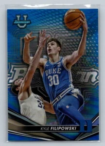 2023 Bowman Best U Kyle Filipowski Blue Refractor #14 Duke Blue Devils - 105/150 - Picture 1 of 3